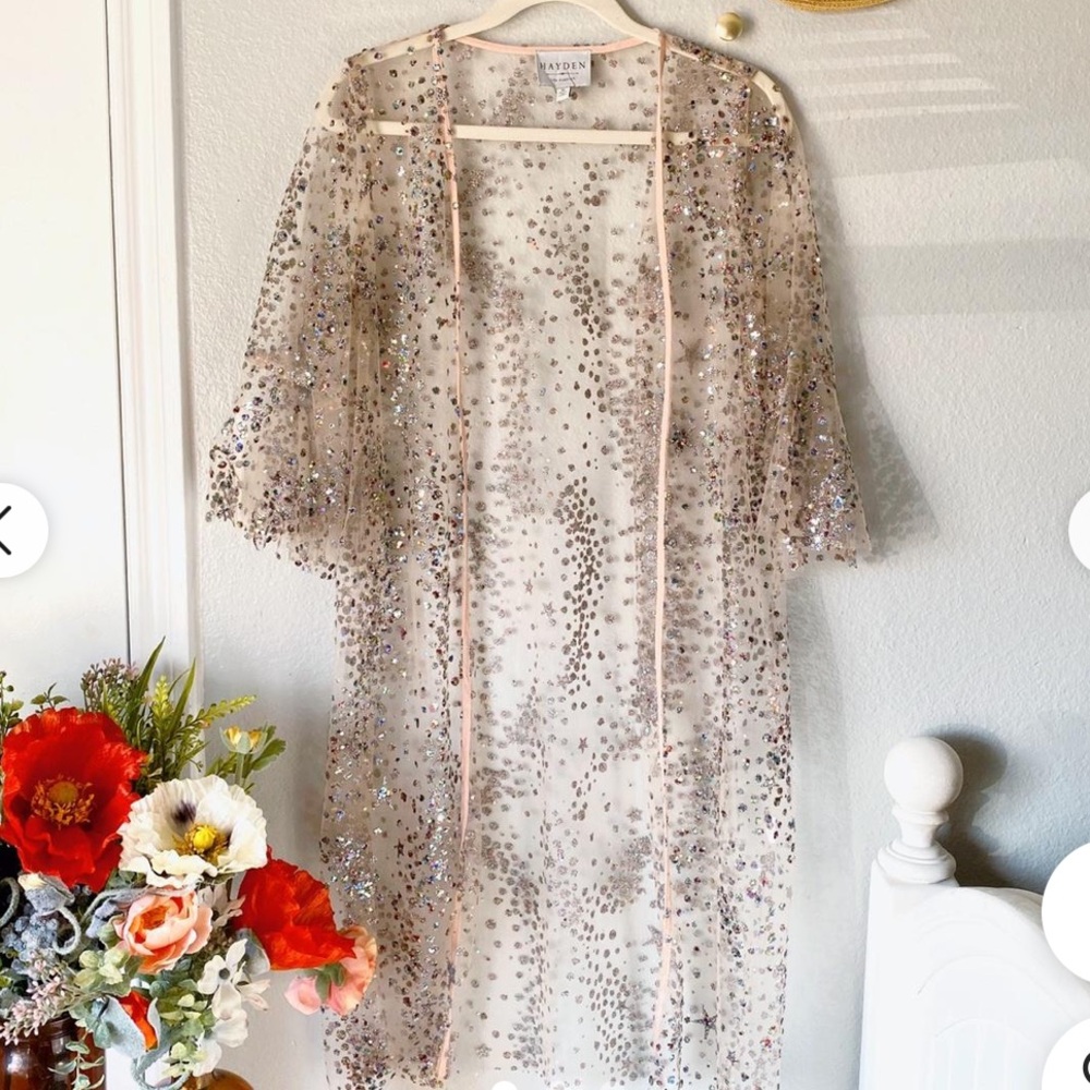 Hayden Los Angeles Sequin Swim Cover Up